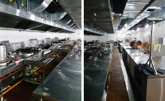 酒店不锈钢厨房设备工程图片2