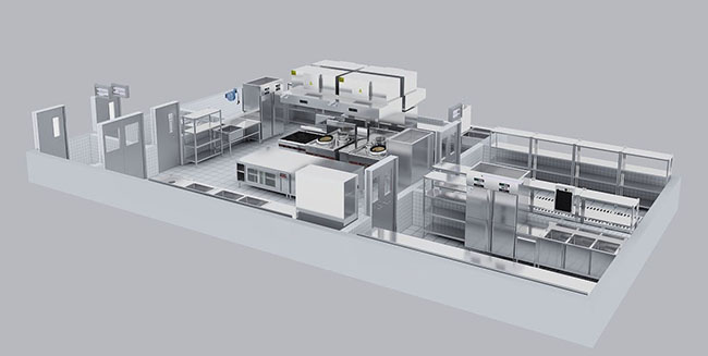 食堂厨房设计 食堂厨房设计