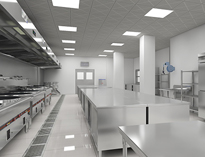 大学食堂厨房设备厂家告诉你食堂厨房设计要点