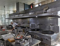 自贡厨房设备厂告诉什么材质可以代替瓷砖