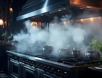学校厨房设备供应商告诉你厨房油烟的产生以及危害