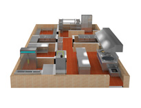 餐饮厨房设备厂家告诉你餐饮业场所面积与卫生设施要求