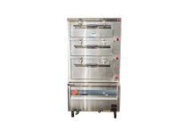 成都商用油烟机厂家告诉你电热三门海鲜蒸柜特点